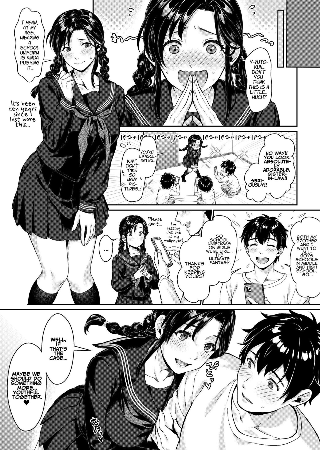Hentai Manga Comic-Debaucherous Days With My Widowed Sister-in-law-Read-40